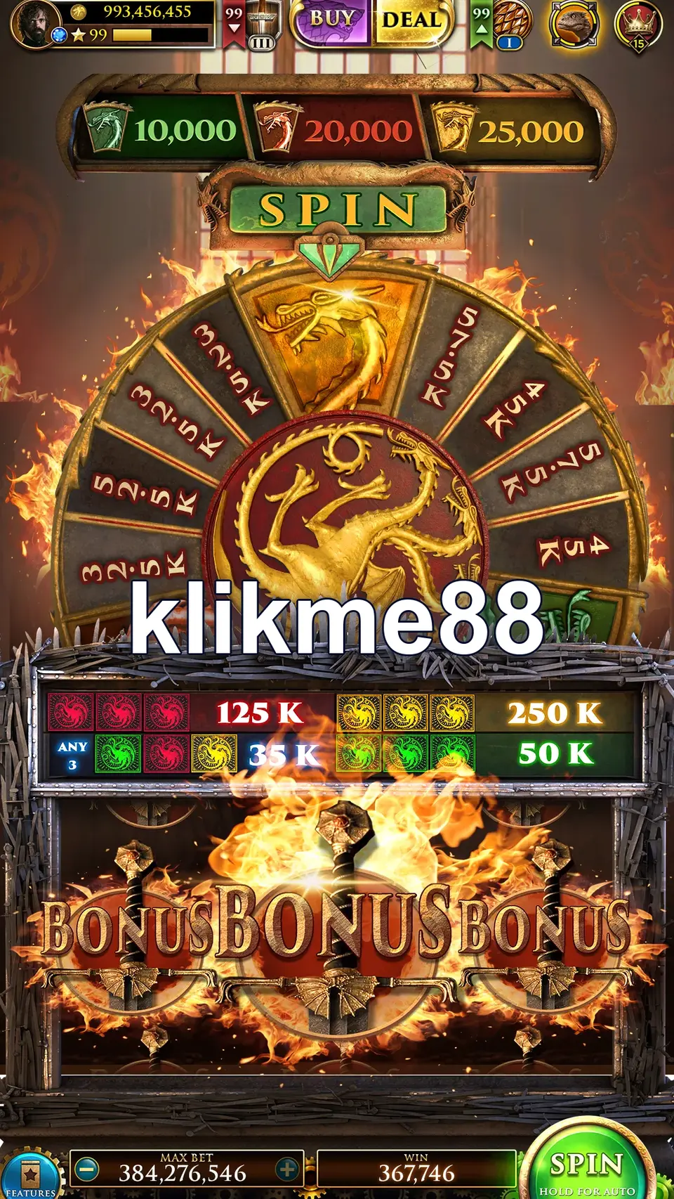 klikme88 Tangkapan Layar Resmi APK